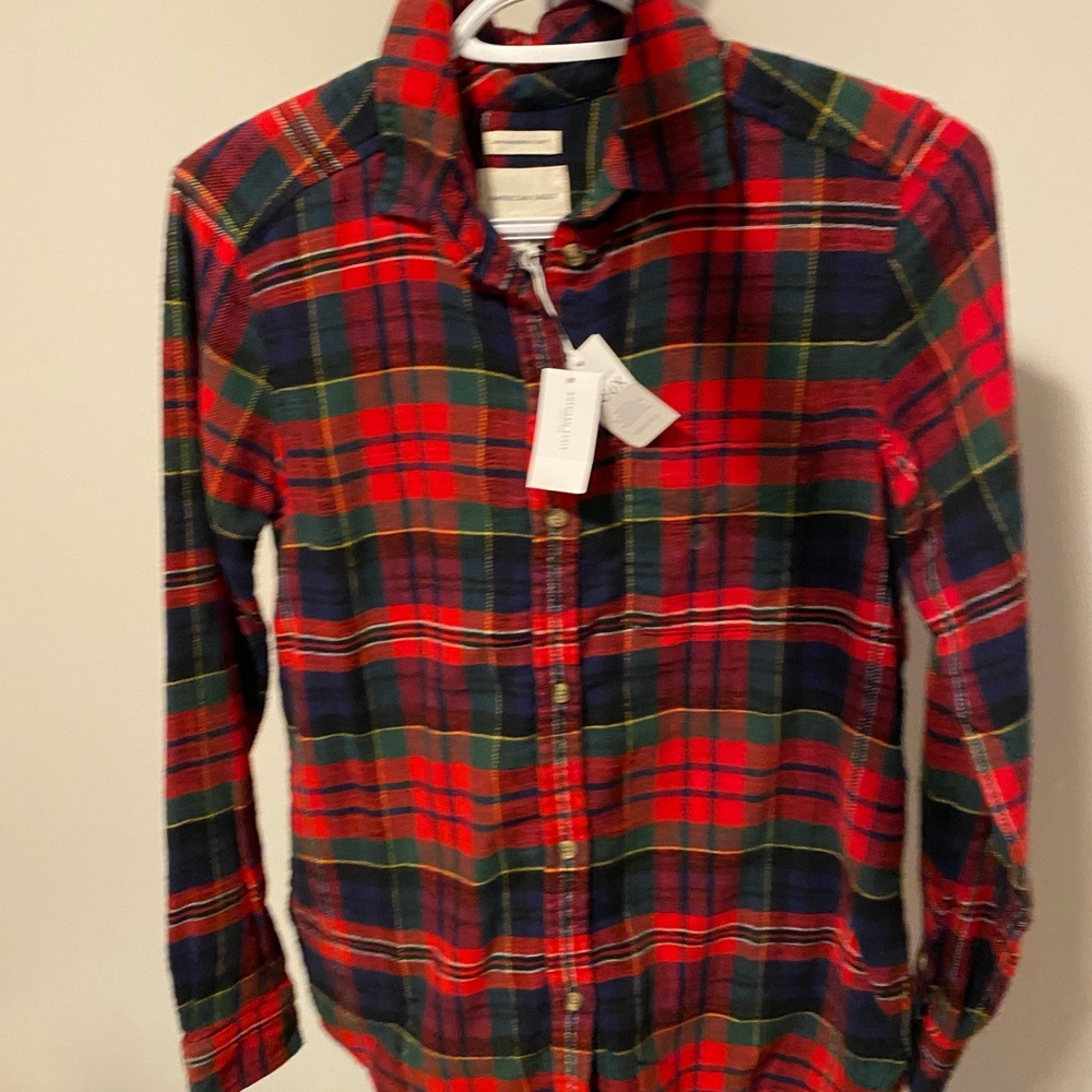 super soft plad shirt